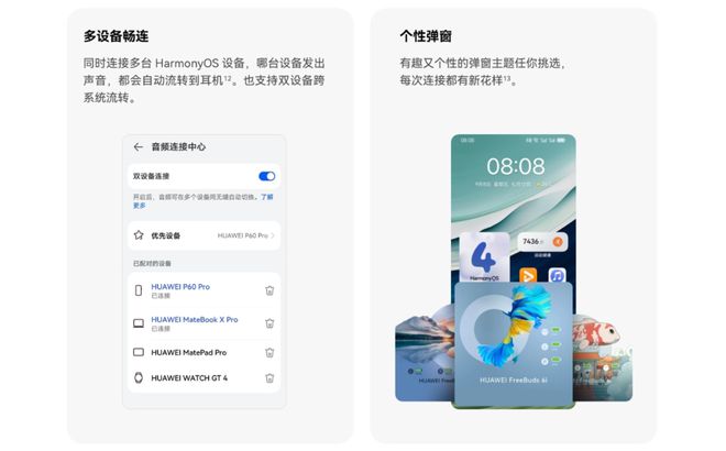 机：华为FreeBuds 6i发布k8凯发国际千元内最强TWS降噪耳(图4)